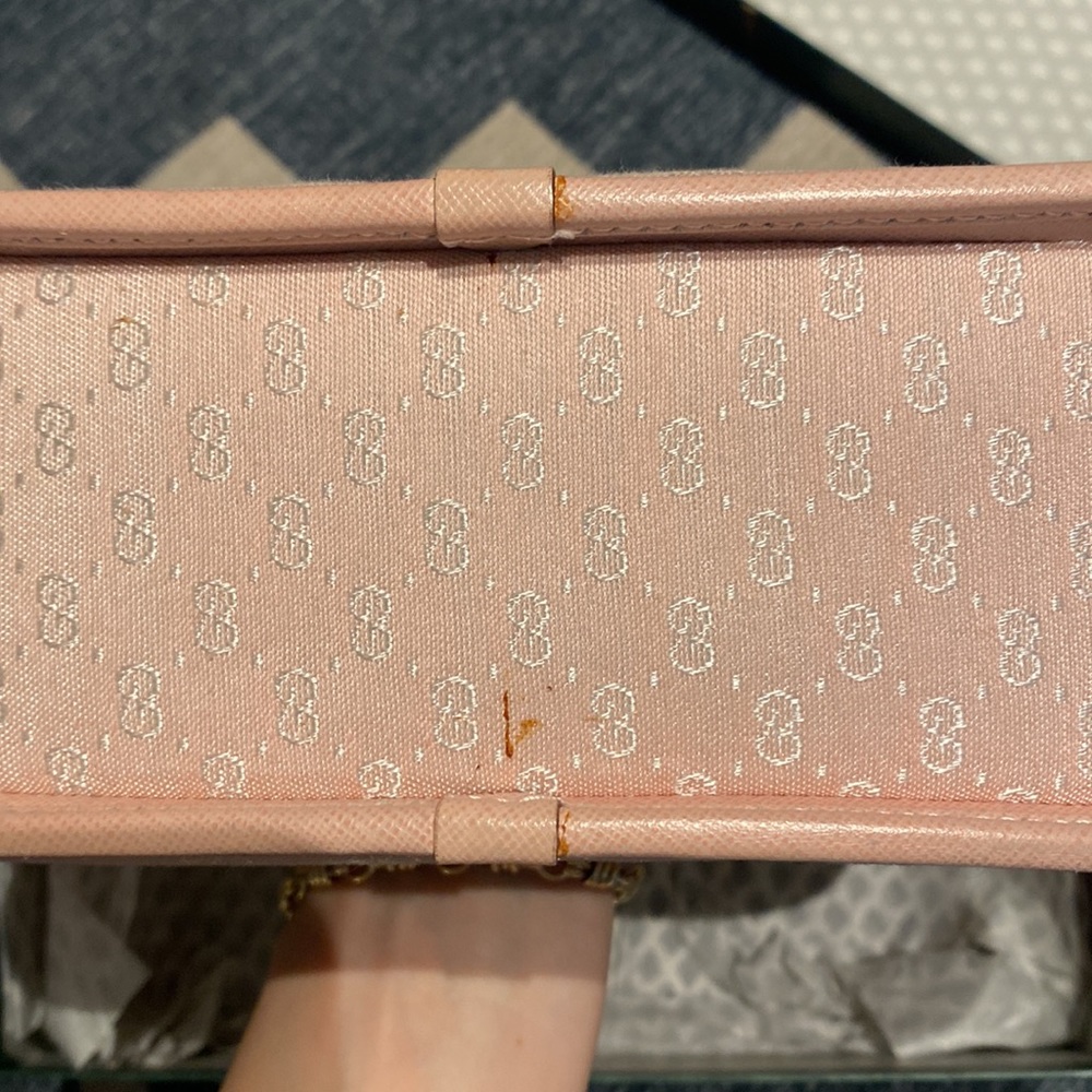 GUCCI Vintage Gucci Micro GG Chain Bamboo Bag - Picture 15 of 16